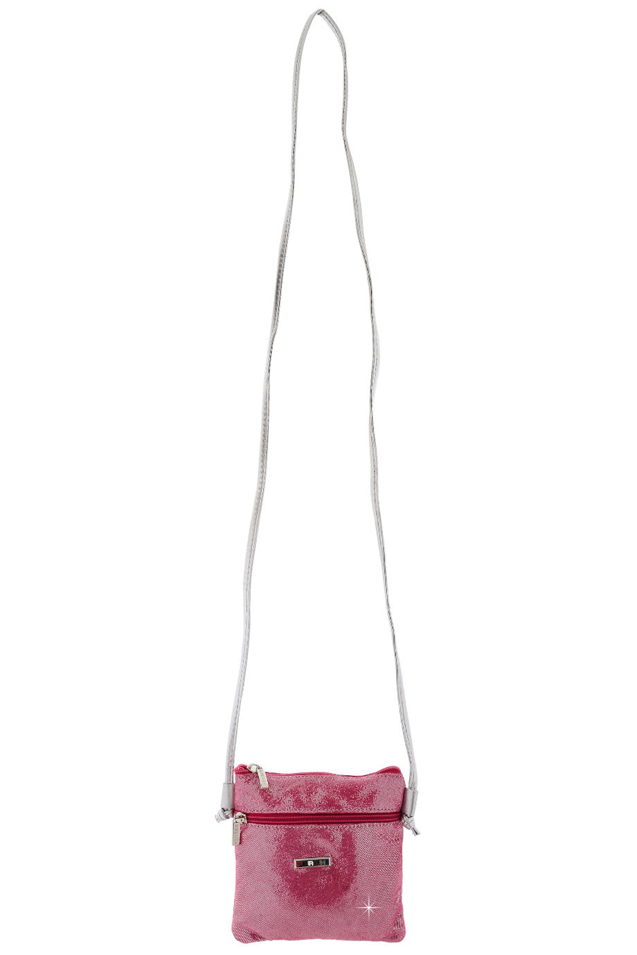 MINI MADELINE Metallic Fuchsia Purse