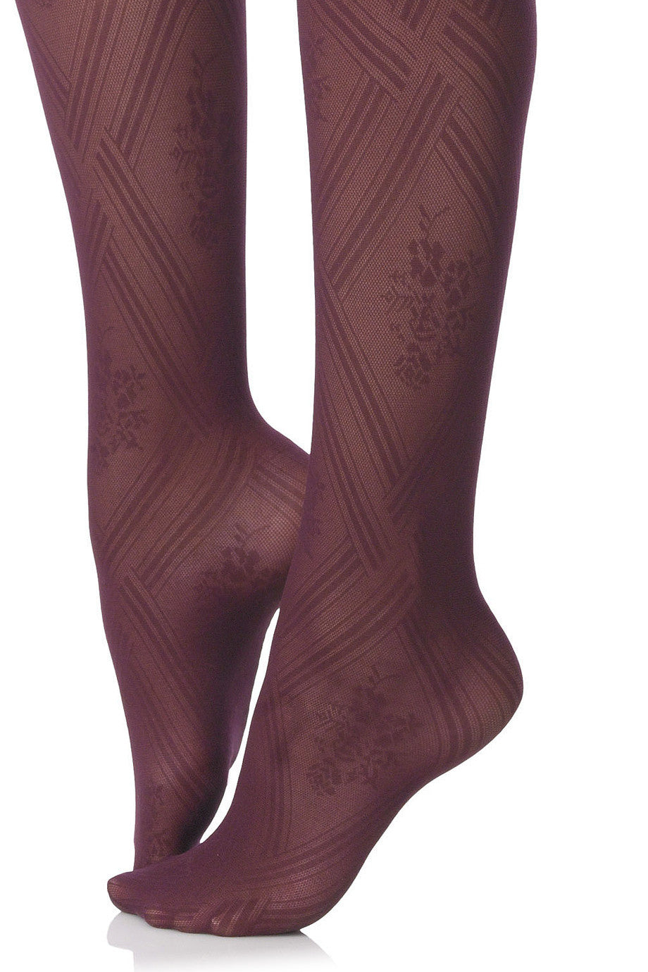 117 CHIC Μπορντώ Καλσόν 166 Burgundy