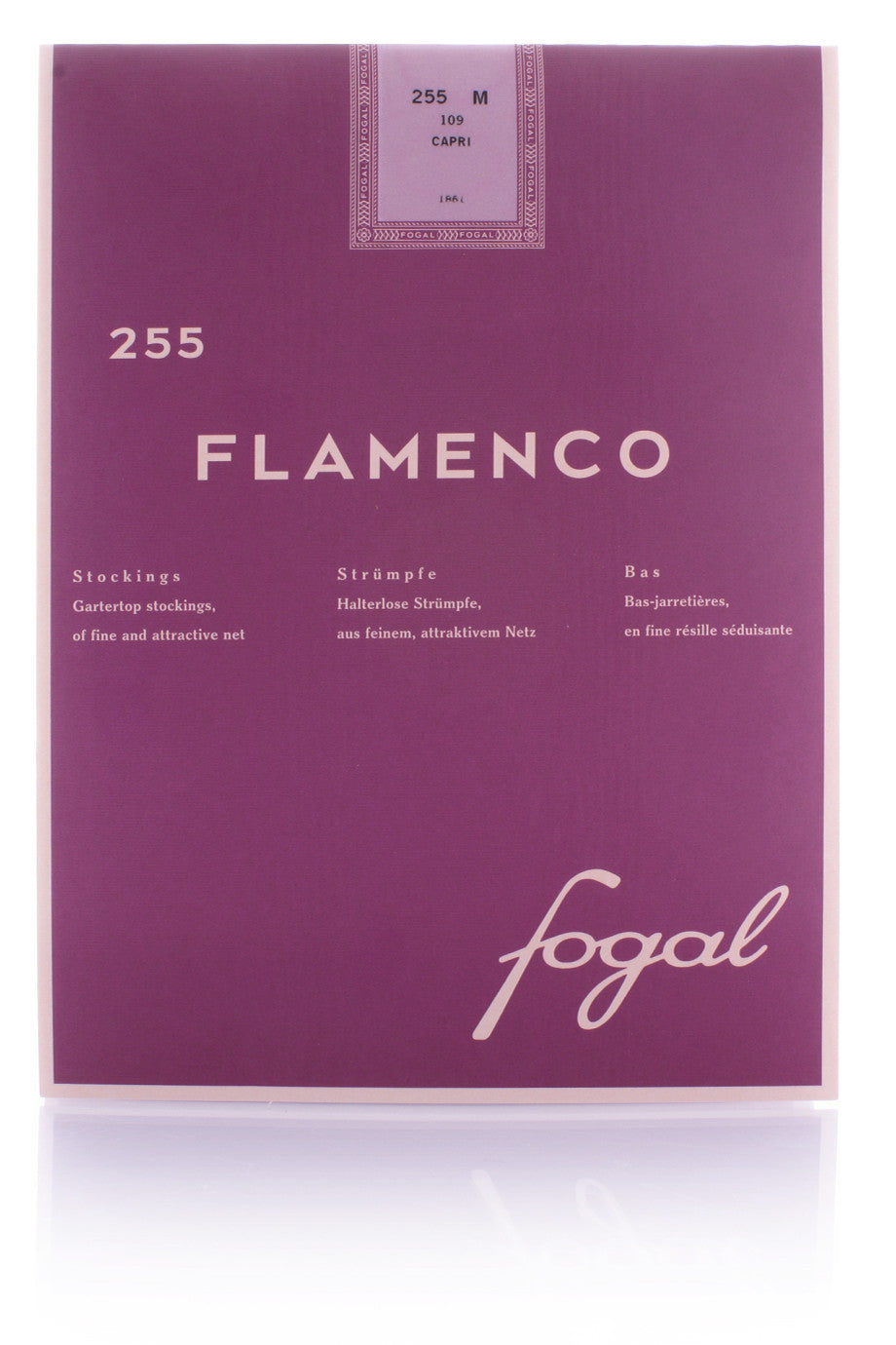 FOGAL 255 FLAMENCO Black Fishnet Socks