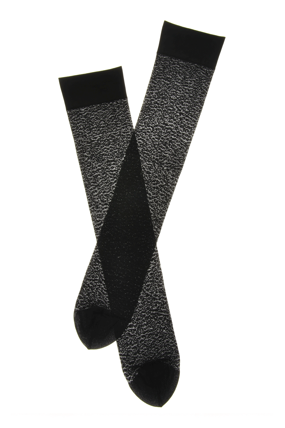 GERBE PANTHERE PRINT Μαύρα Καλτσάκια