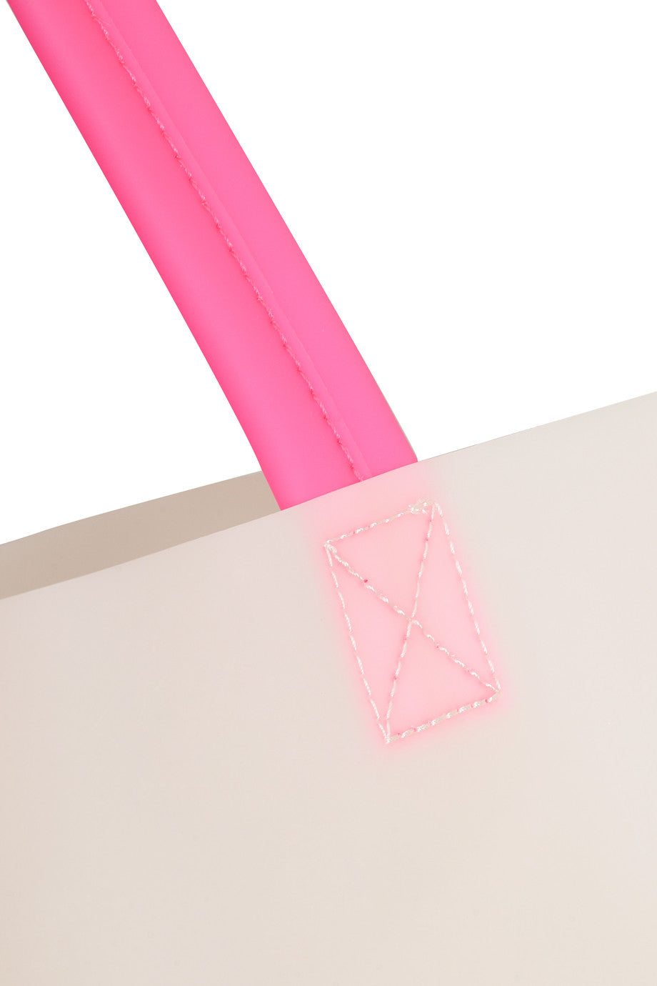 RIKKI Neon Pink Phosphorescent Bag
