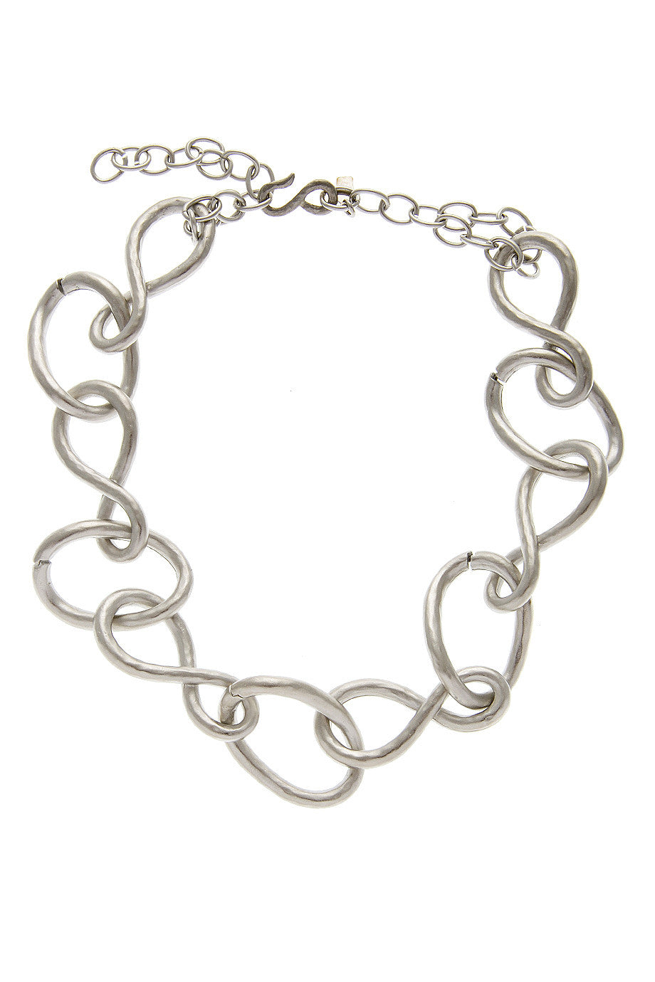 Satin Ασημένιο Κολιέ | Κοσμήματα - Κολιέ - Kenneth Jay Lane | Satin Silver Necklace