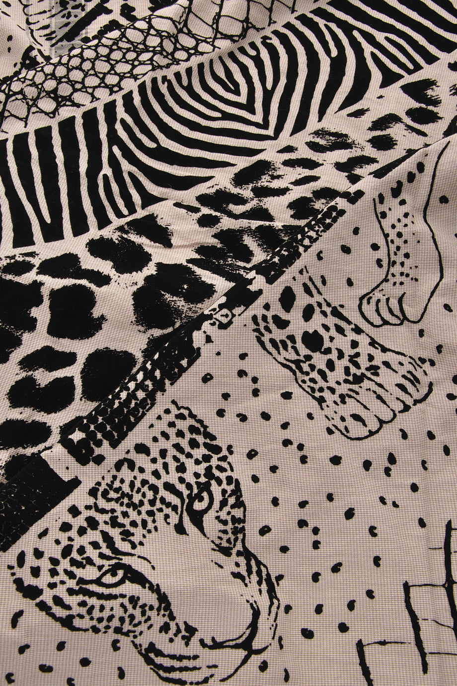 JUNGLE Beige Scarf