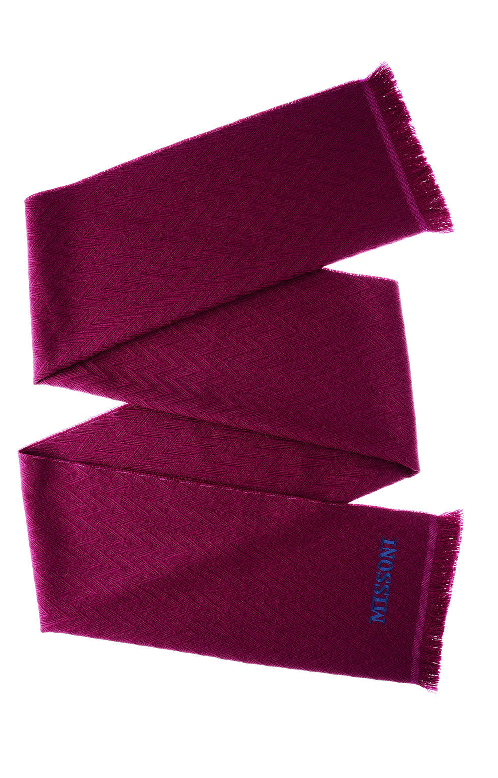ZIG ZAG Purple Melitsani Scarf