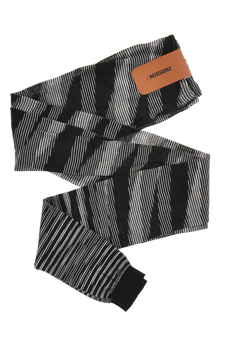 MISSONI LINES Μαύρο Πλεκτό Κολάν