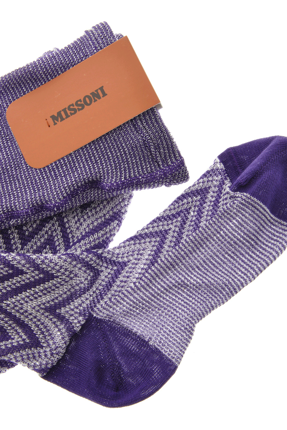 MISSONI ZIG ZAG Μοβ Καλσόν