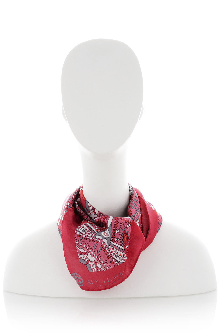 MANOLA Silk Multicolor Pareo Scarf